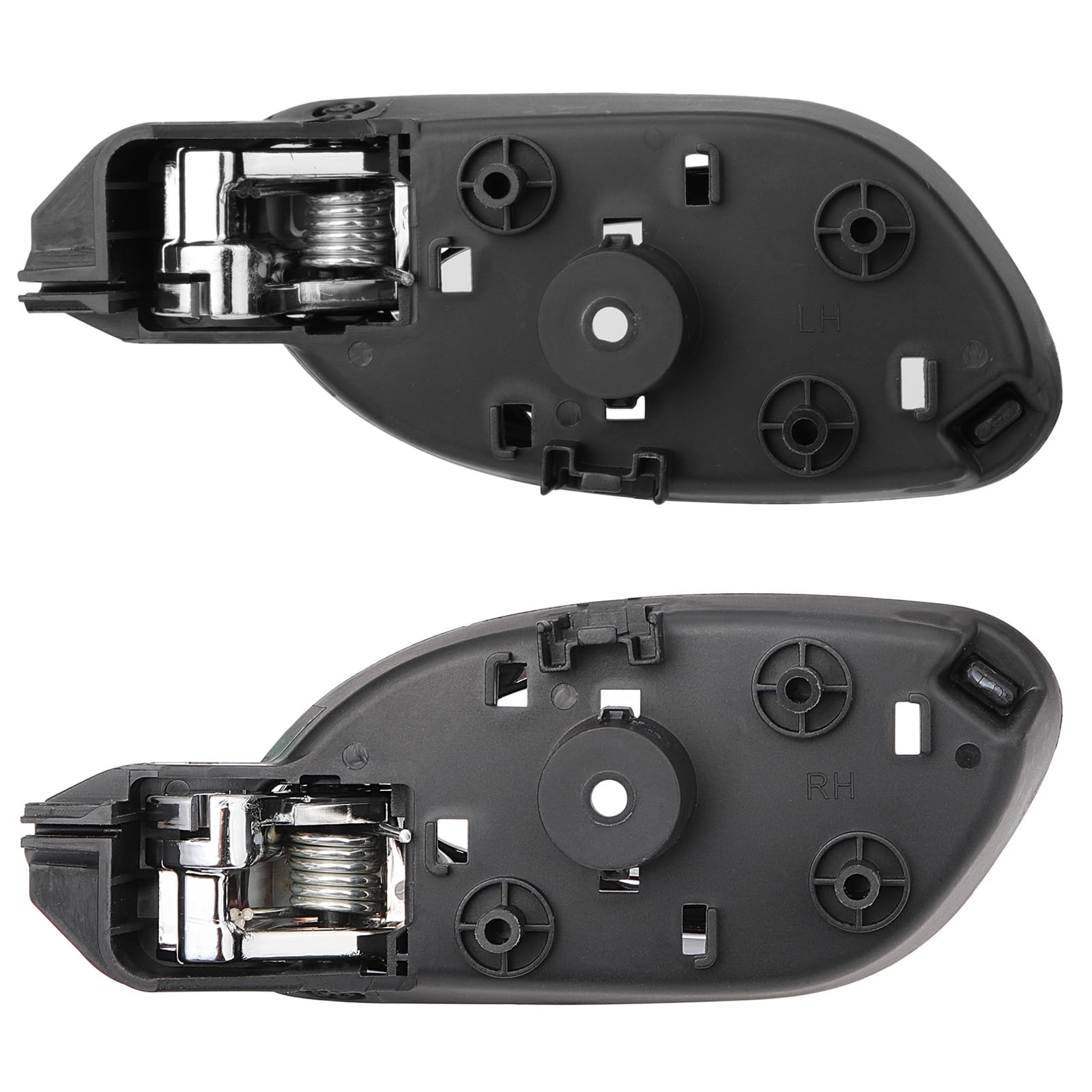 Detail of Lcyolada handle linkage and mounting points showing secure, direct-replacement fit