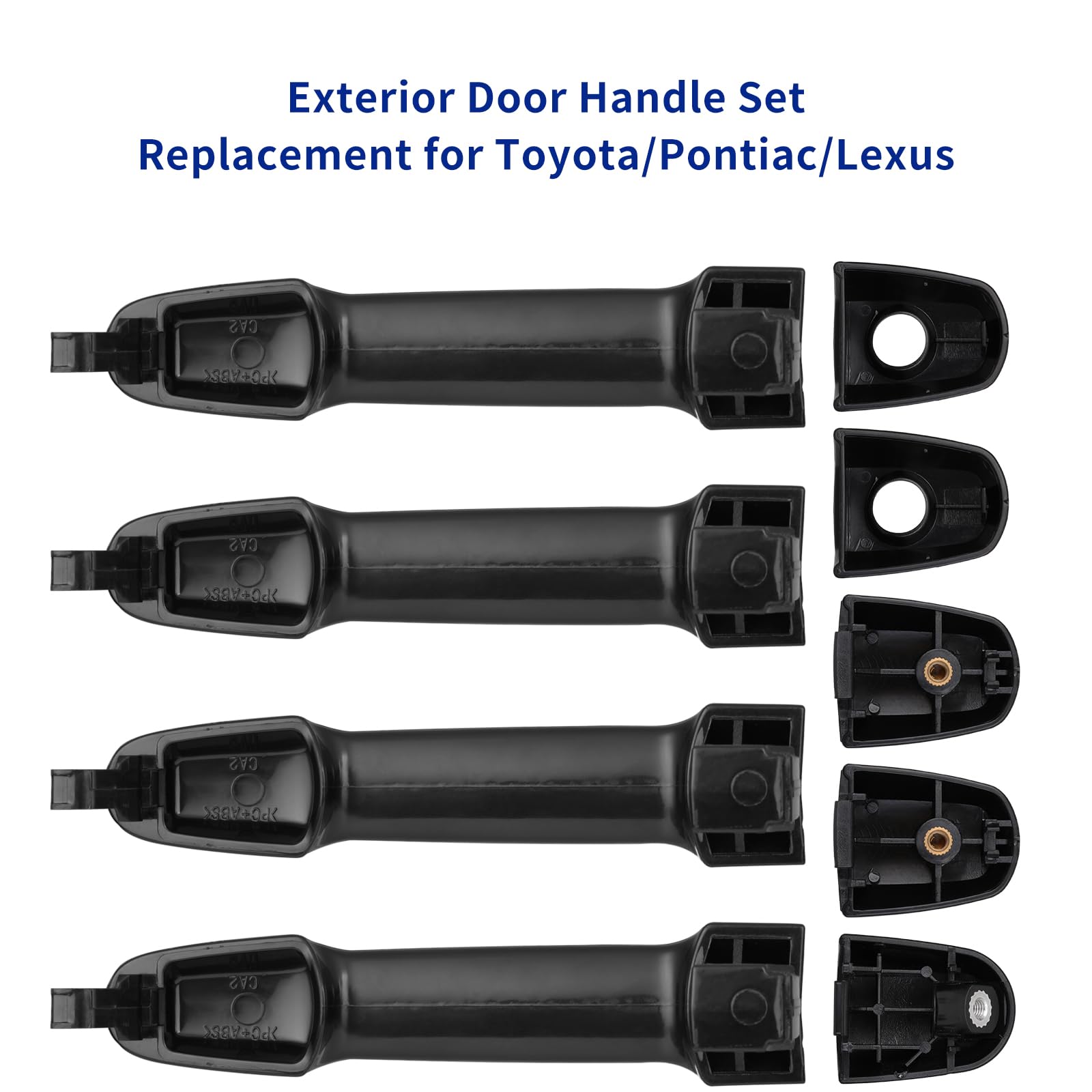 Lcyolada rear handle close-up showing textured ABS and sturdy construction