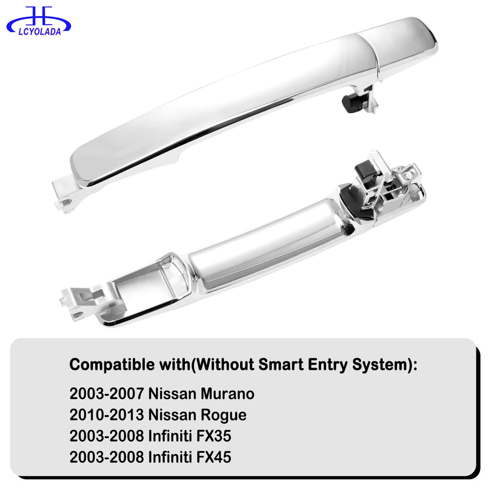 Lcyolada rear right handle close-up showing precise molding and consistent appearance