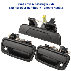 Lcyolada tailgate handle close-up showing mounting points and durability