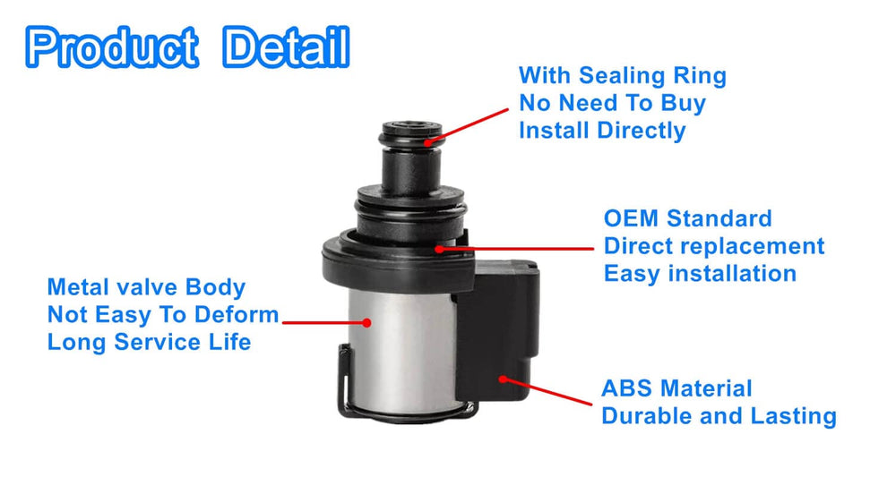 LDCRE solenoid side profile with dimensions, helps verify correct physical fit
