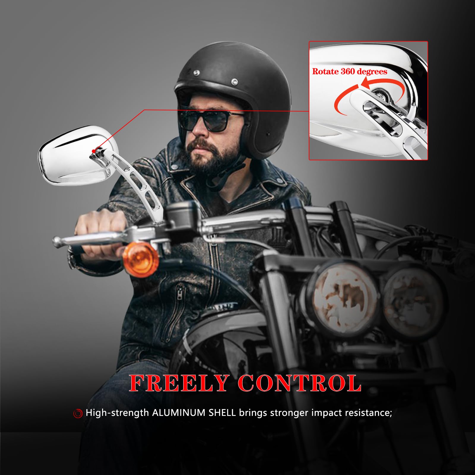 LDJXDADI lifestyle roadside image displaying improved visibility and stylish touring appearance