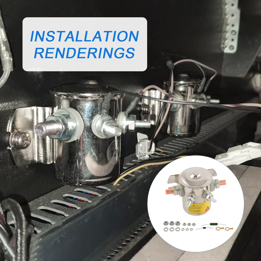 LDMINDA packaged solenoid with instructions and mounting hardware for quick setup