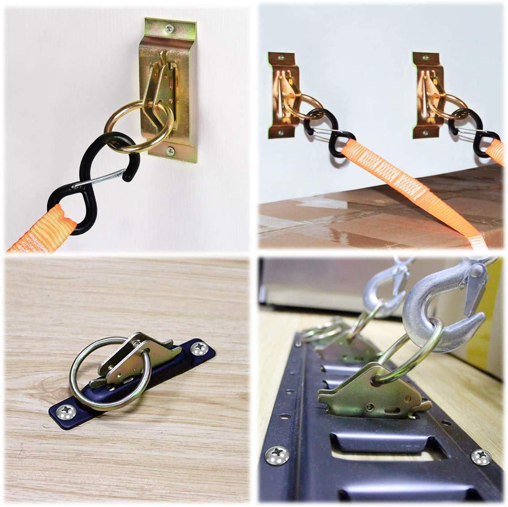 LE KAPMOZ O-ring next to ruler showing compact size and easy storage