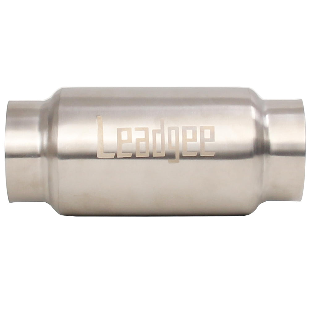 Leadgee resonator next to ruler showing 9-inch length for sizing confidence