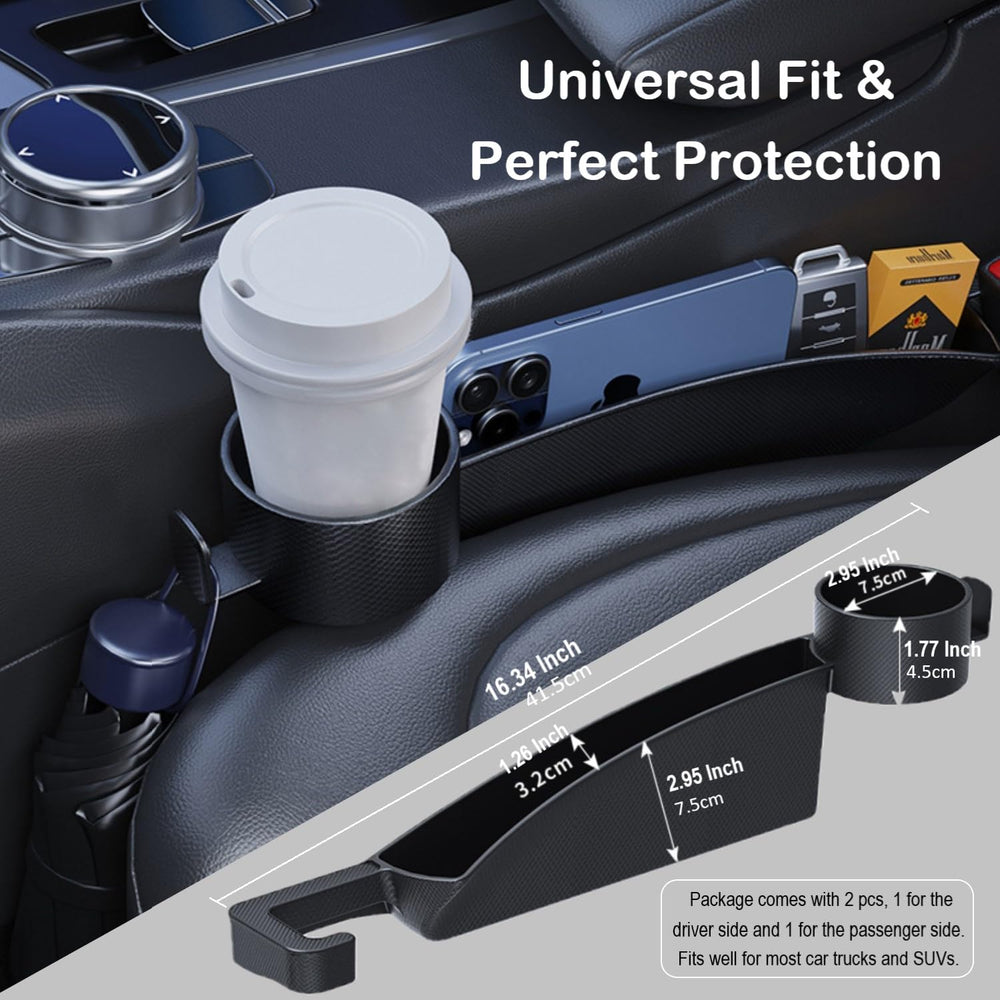 LeaHun installed between front seats freeing the console space
