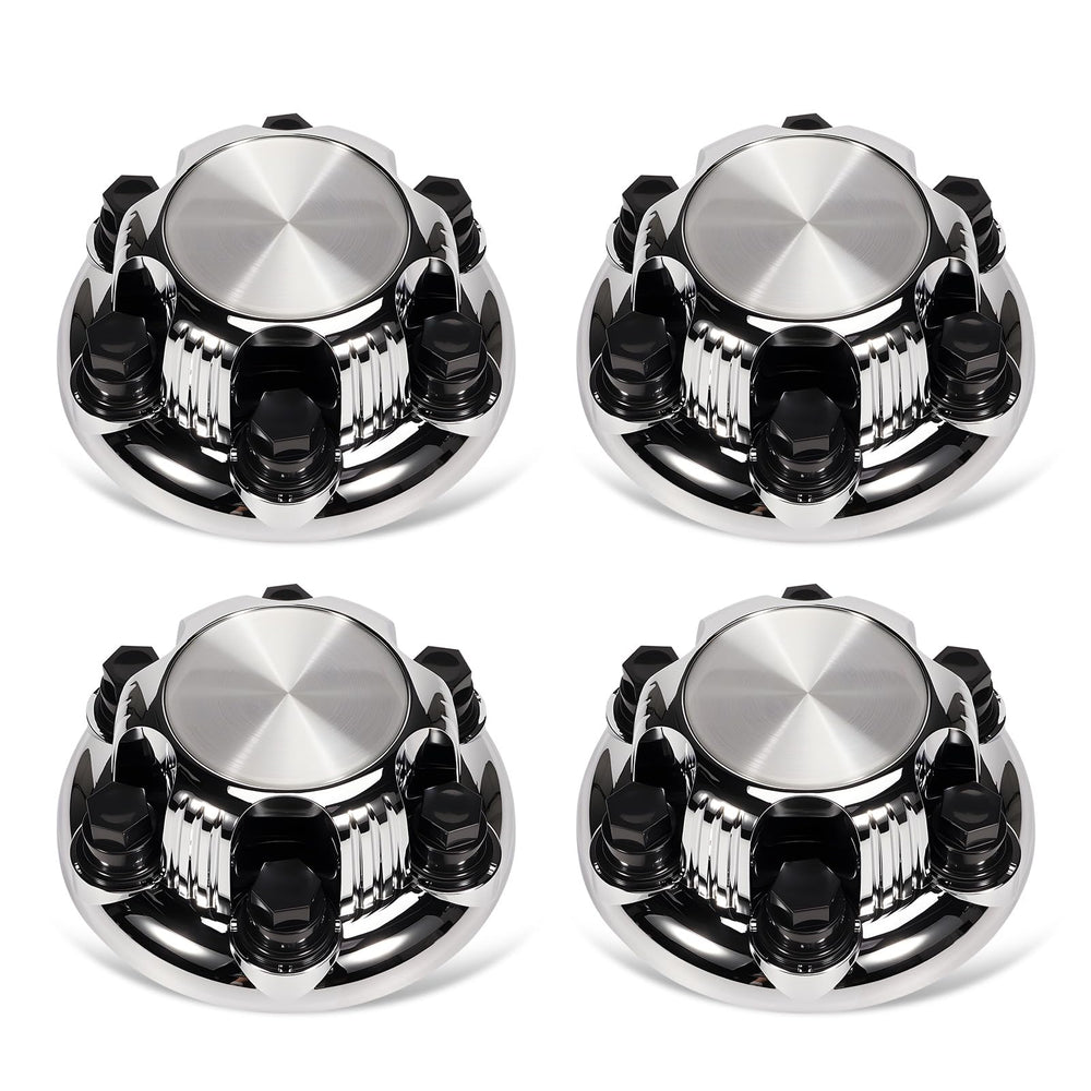 leaptrend front view glossy silver cap showing polished appearance and visual upgrade