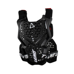 Leatt chest protector 1.5 worn over a jersey demonstrating low-profile comfort