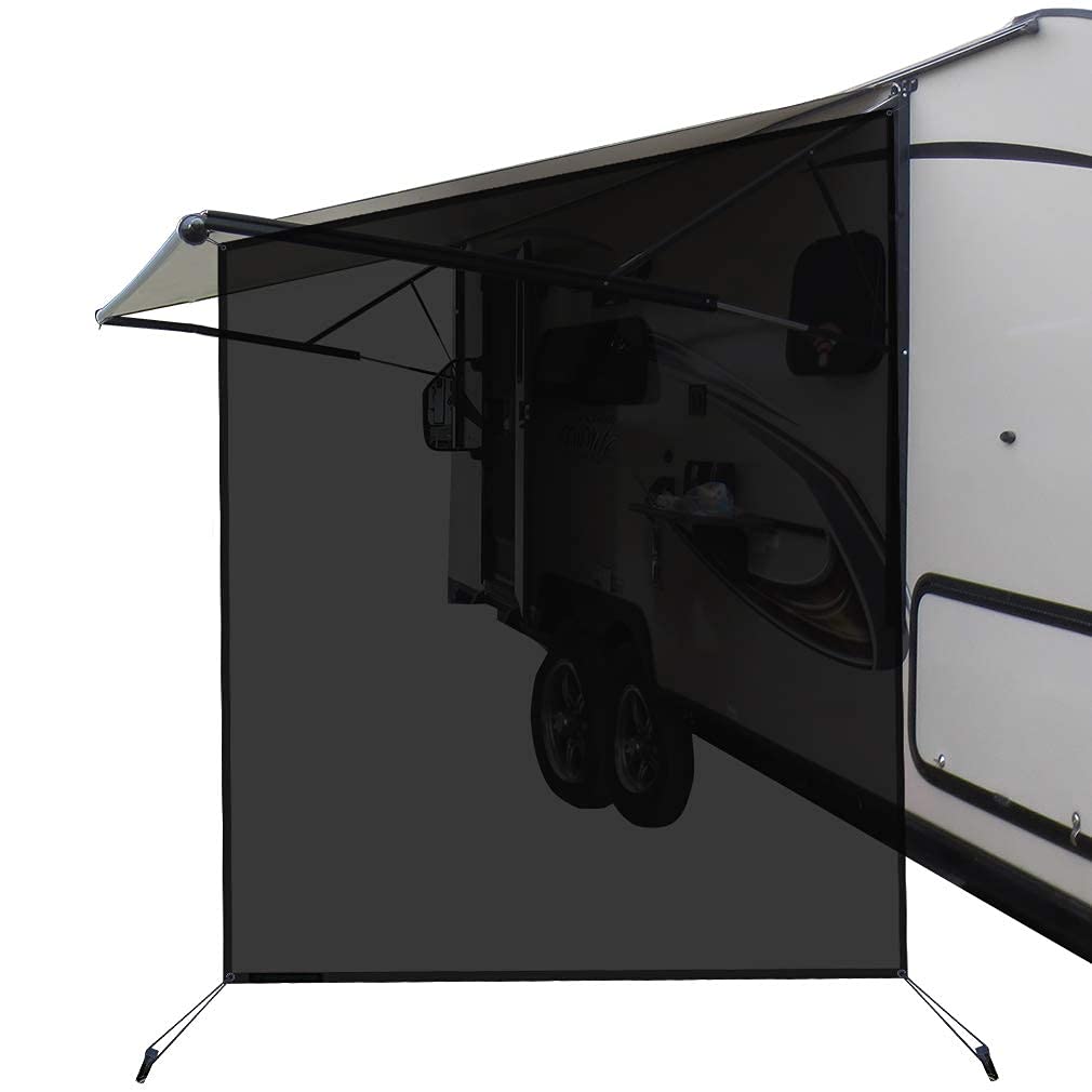 leaveshade folded in zipper bag for compact storage and easy transport