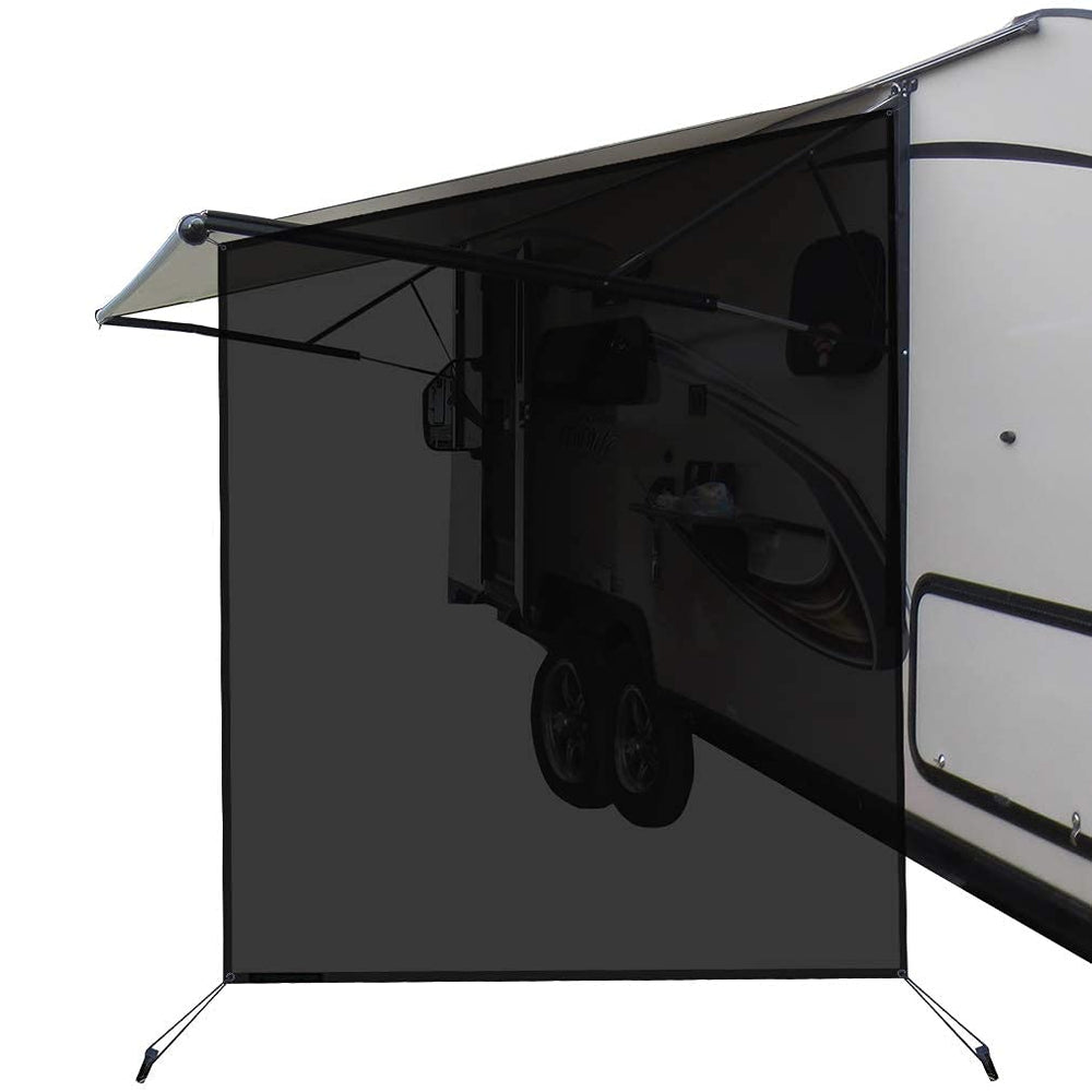 leaveshade folded in zipper bag for compact storage and easy transport