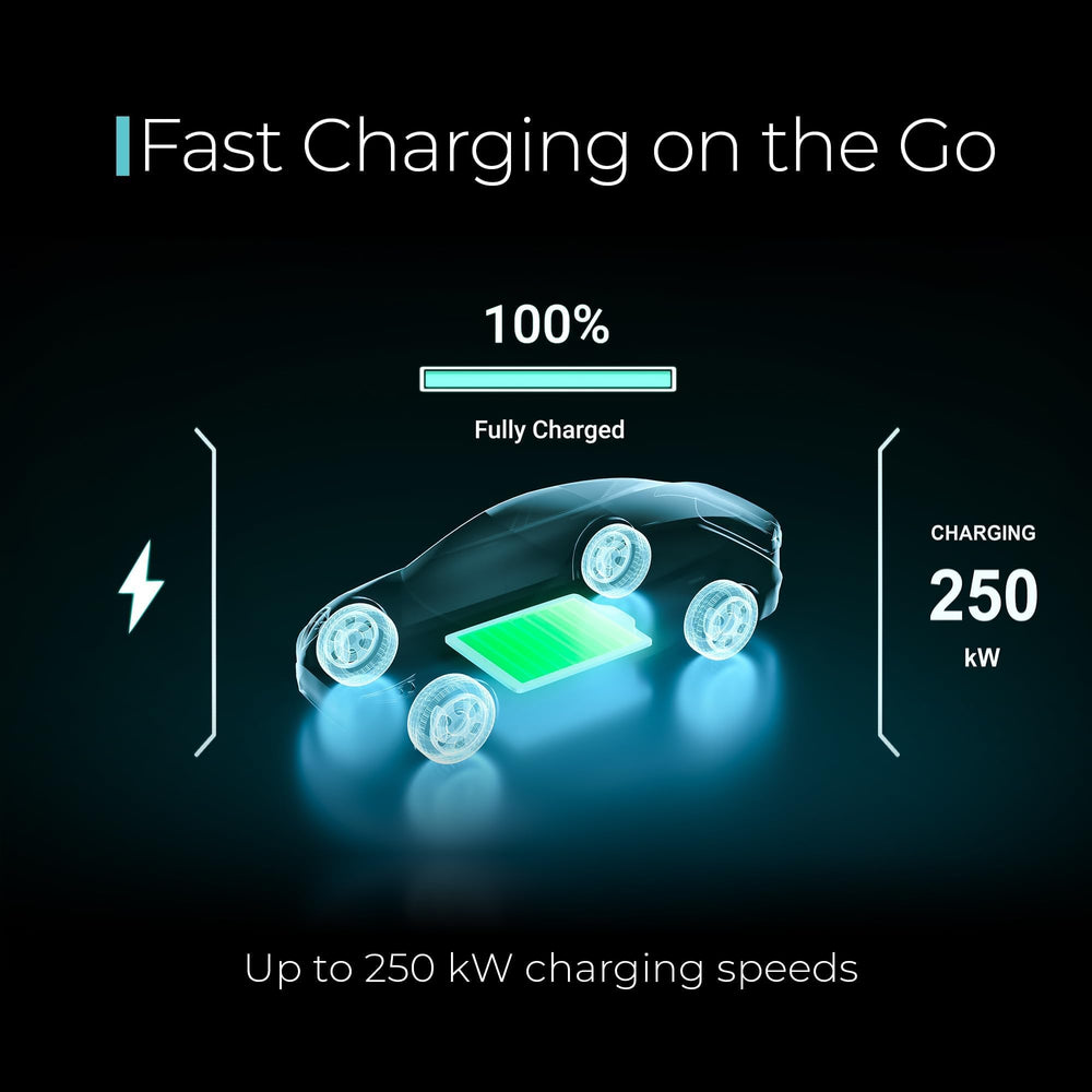 Lectron CCS plug detail displaying heavy-duty contacts for fast charging