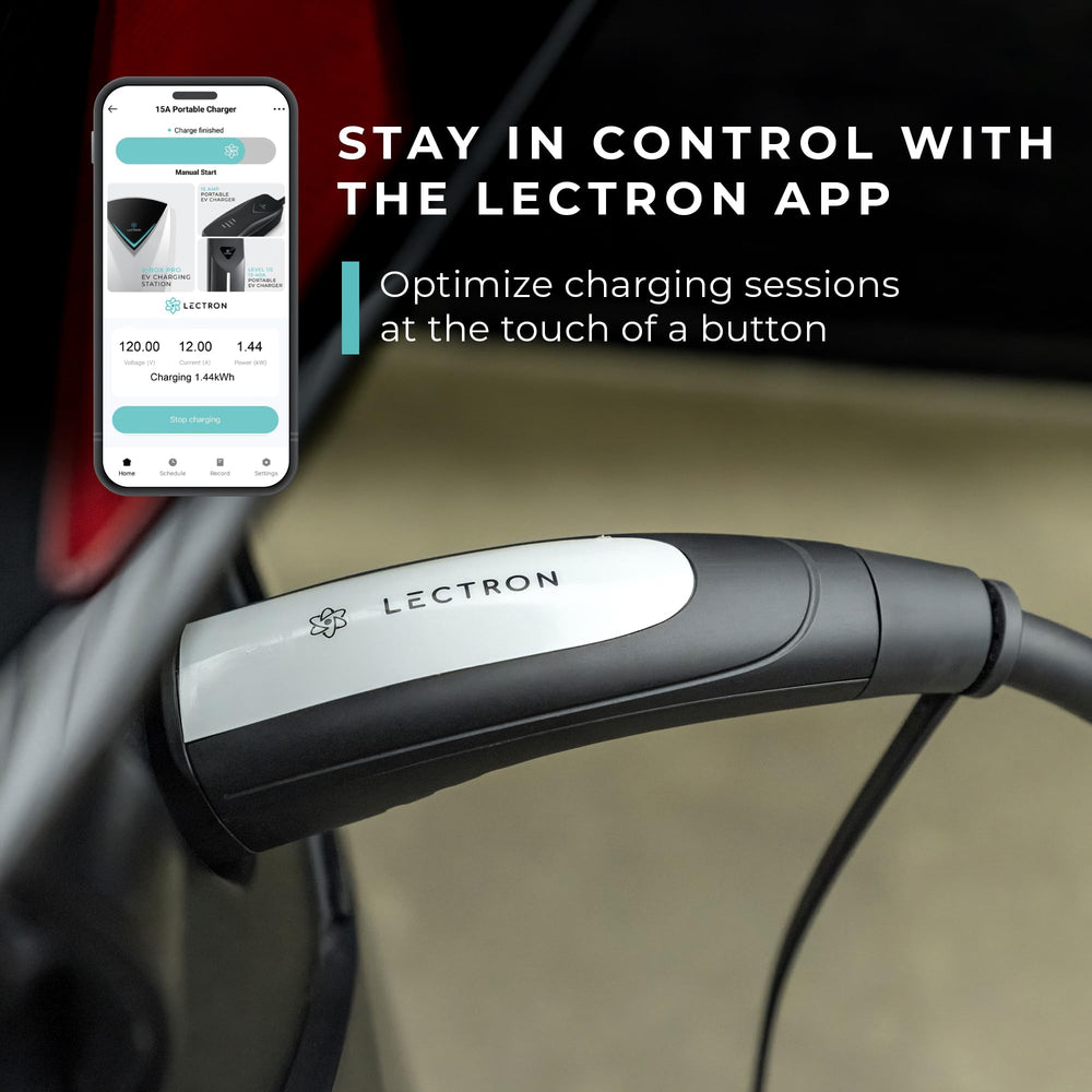 Lectron control box close-up highlighting IP67 protection and durability