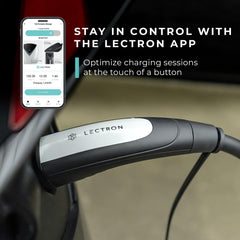 Lectron control box close-up highlighting IP67 protection and durability