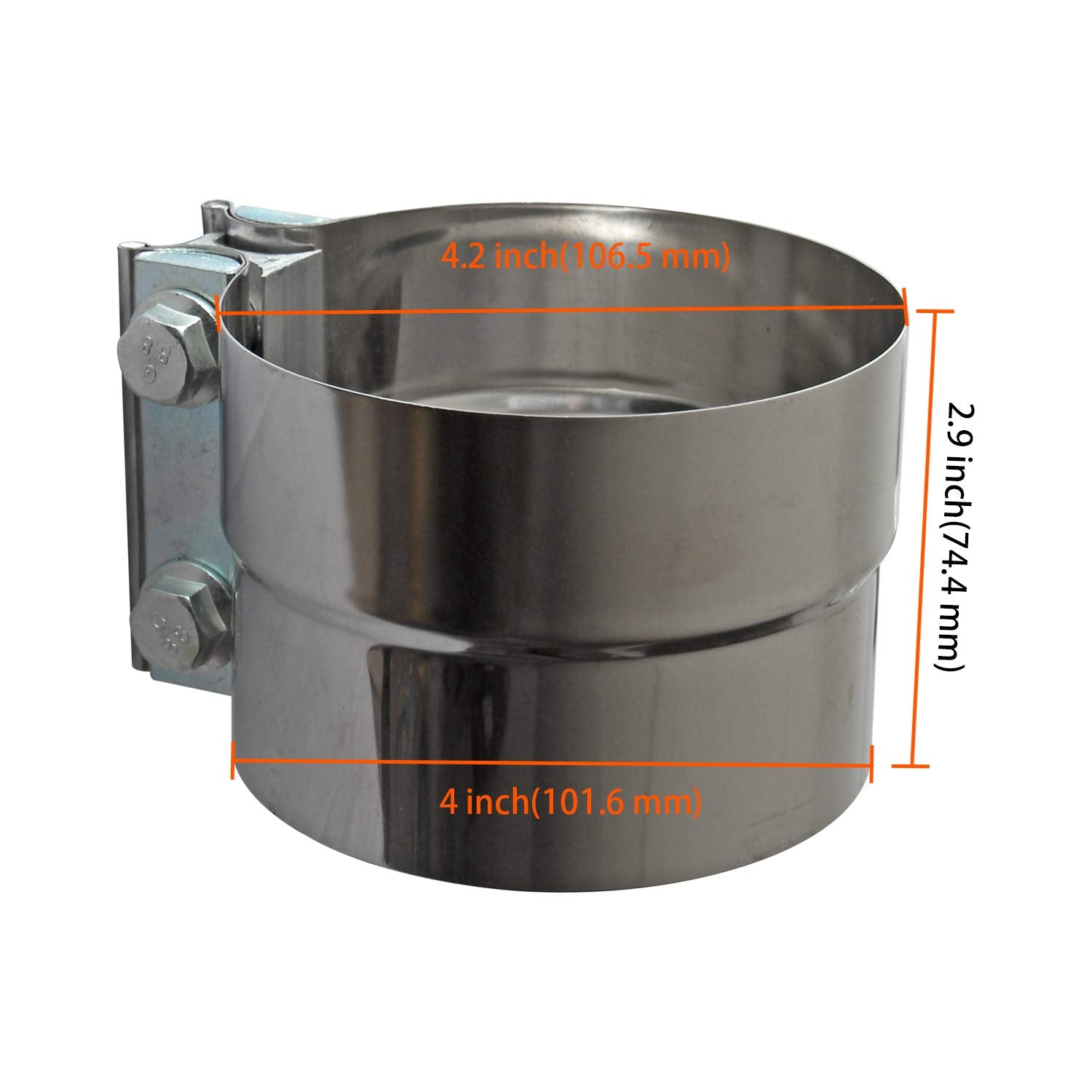 LEDAUT stainless steel band close-up showing durable finish and strength