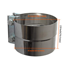 LEDAUT stainless steel band close-up showing durable finish and strength