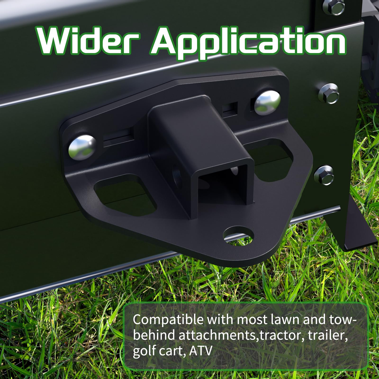 leevanoo textured black powder-coat finish resisting rust and outdoor wear