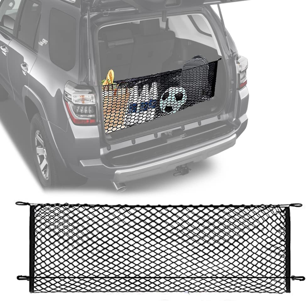 Leezhen front view trunk net showing fit and secure containment