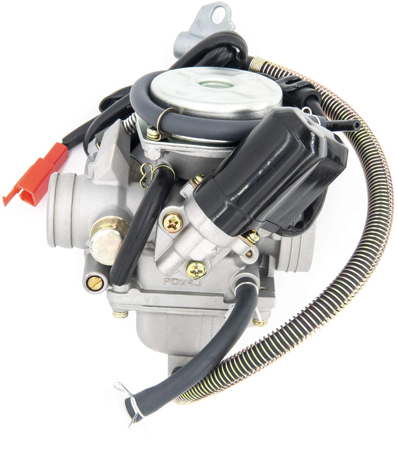 LEIMO KPARTS installed on scooter engine demonstrating direct replacement fit