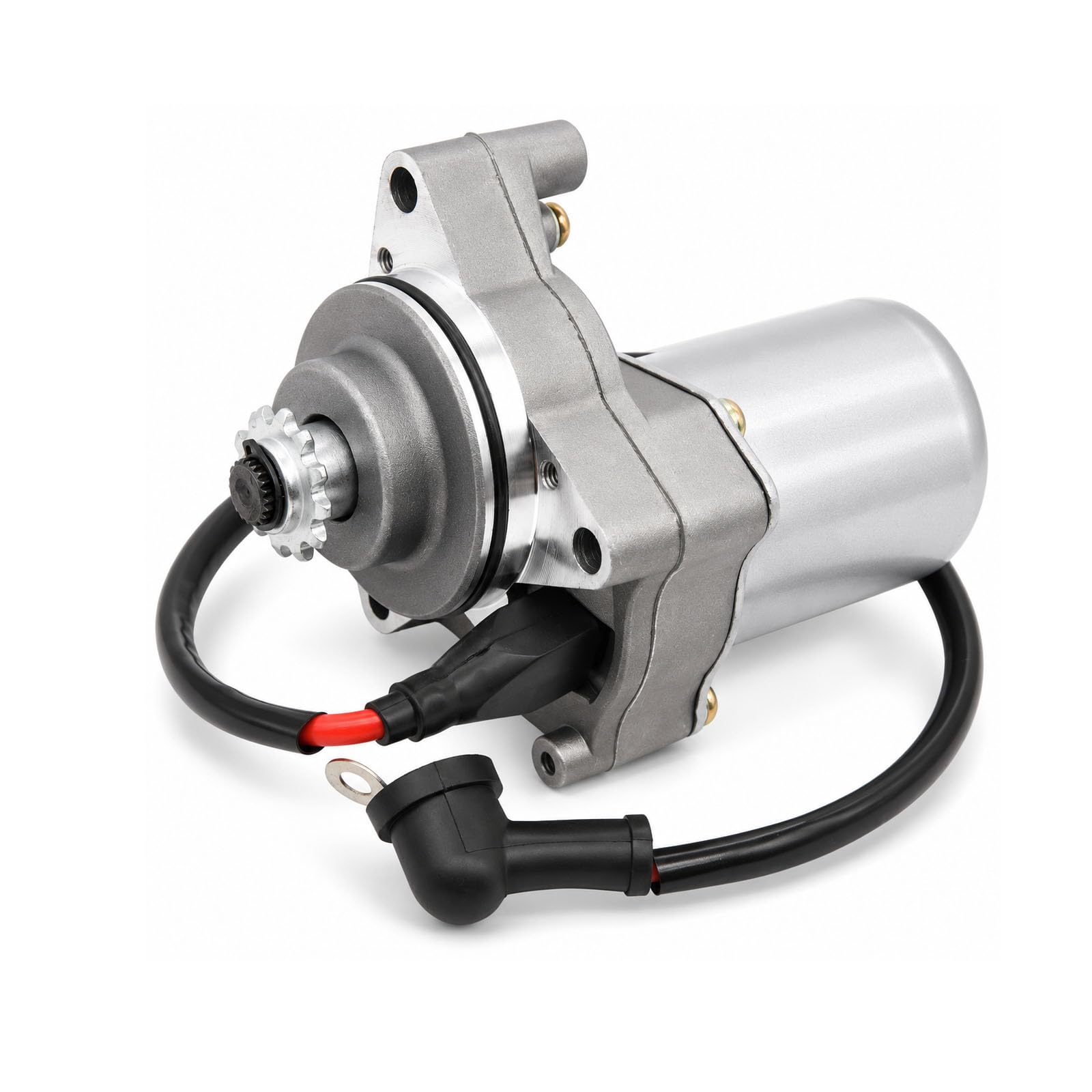 LEIMO KPARTS starter front view showing compact housing and reliable fit