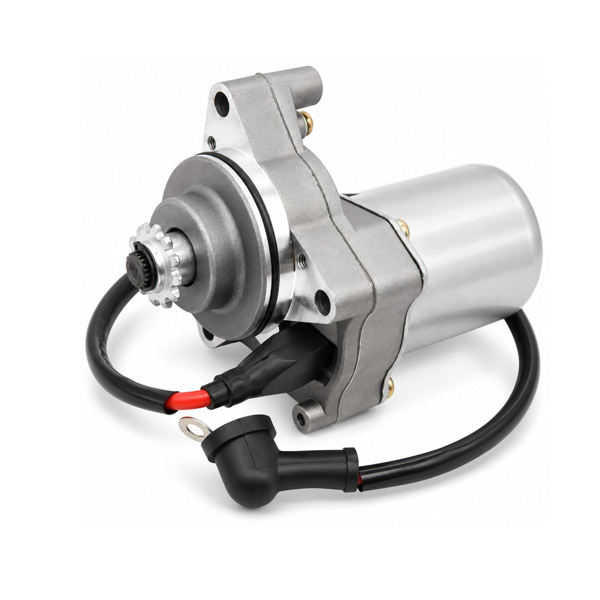 LEIMO KPARTS starter front view showing compact housing and reliable fit