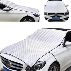 lekiliky hood cover on SUV protecting hood from sun and debris