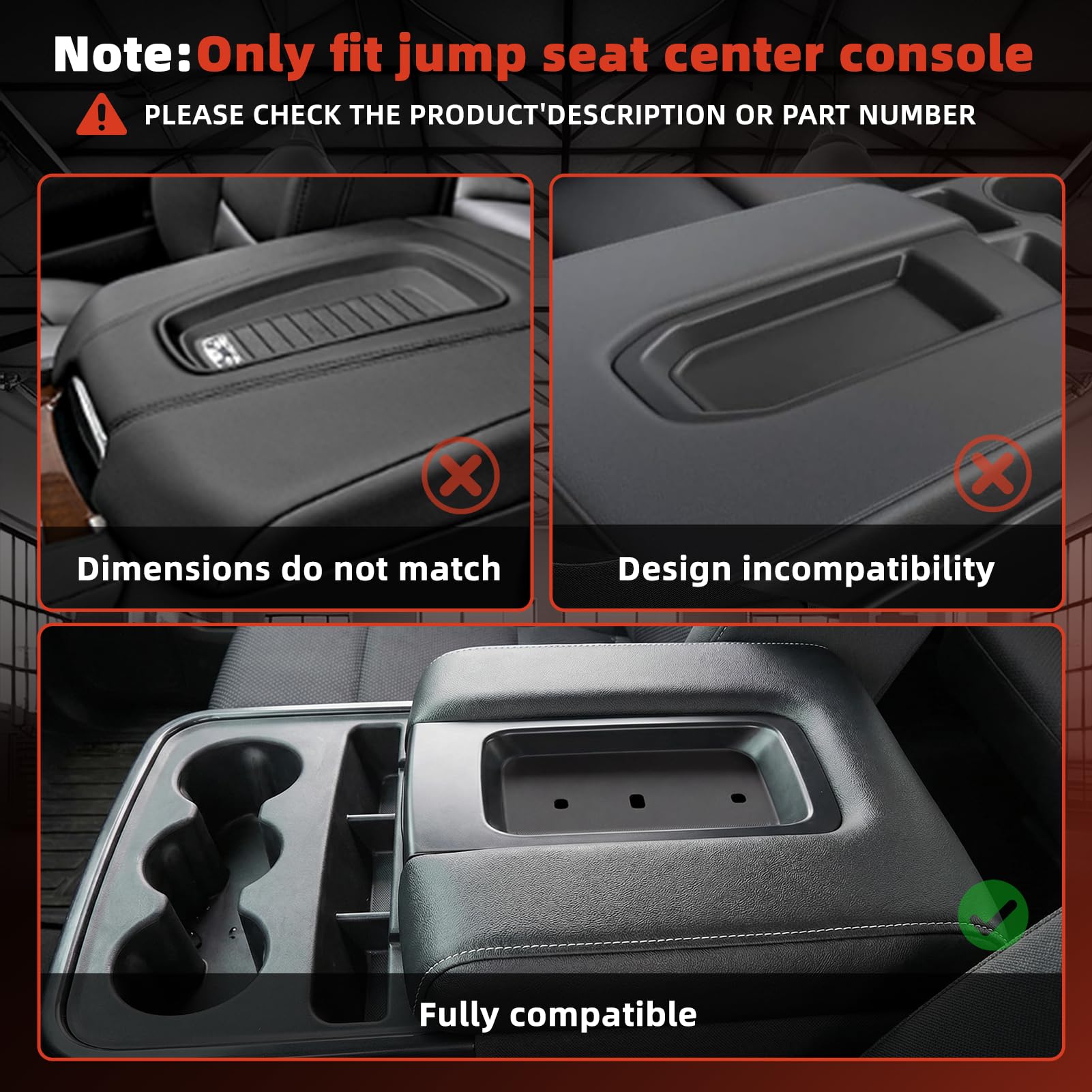 LEO SYNERSTAR armrest lid held by hand showing scale and ease of install