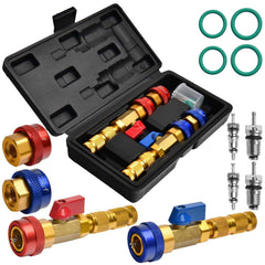 LEONTOOL front view kit showing tools and couplers for faster repairs
