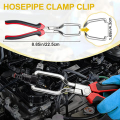 Leorossy close-up of spring-loaded hose clamp pliers offering one-handed control