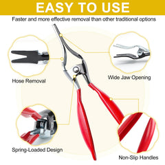 Leorossy tools in use disconnecting a fuel line for faster, safer repairs