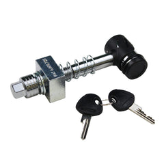 Let's Go Aero press-on lock shown installed demonstrating quick keyless operation