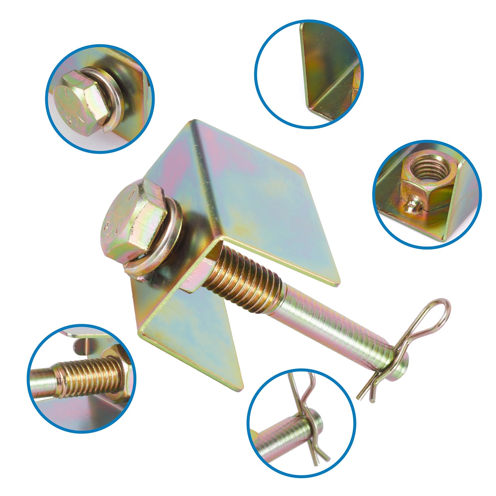 LETSYEE assembled kit inside a hollow shank reducing hitch play