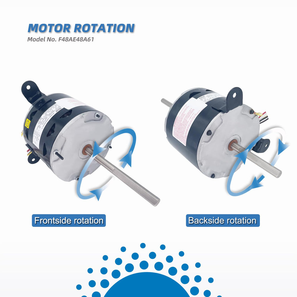 LEUNGOO motor installed in Dometic Penguin II unit demonstrating direct-fit replacement benefit