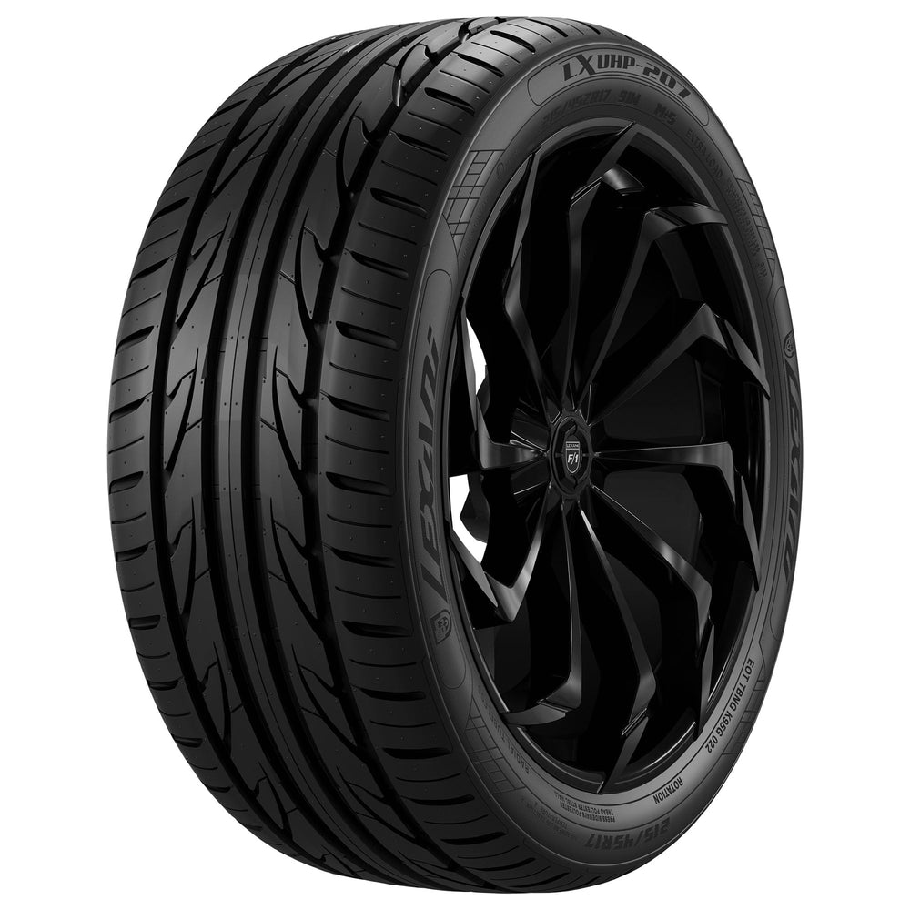 Lexani LXUHP-207 front profile showing aggressive stance and improved handling