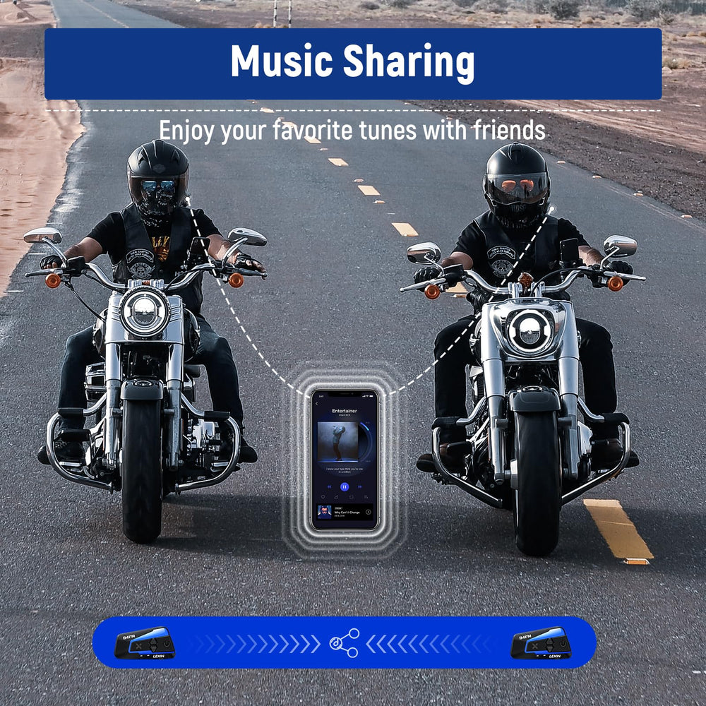 LEXIN B4FM button microphone detail for full-face helmet convenience