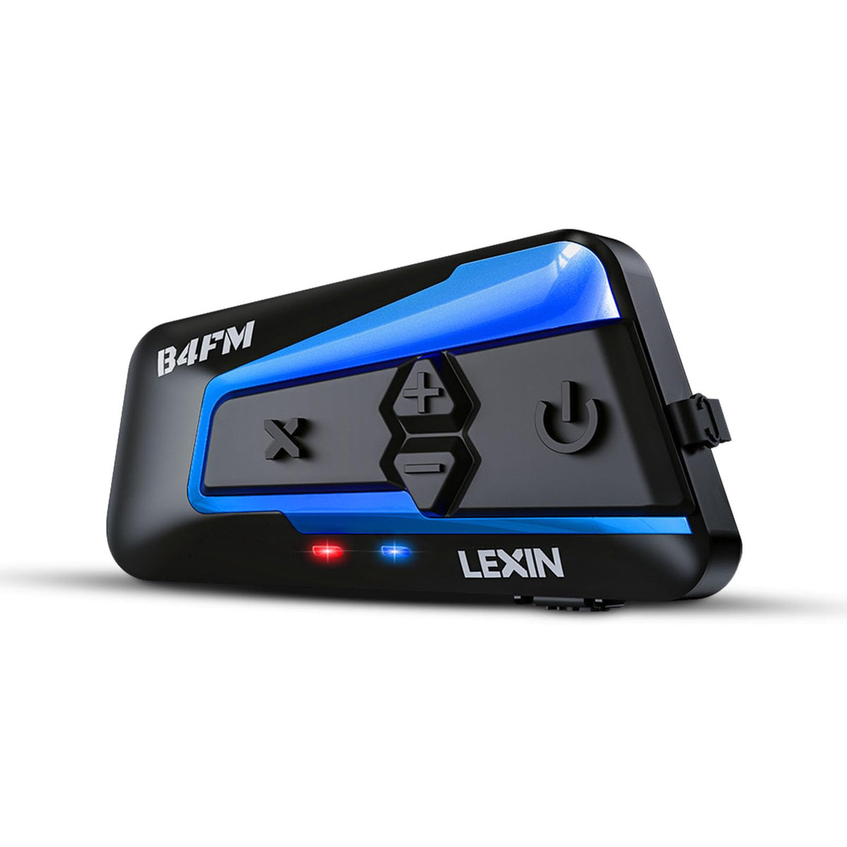 LEXIN B4FM front unit showing controls and display for easy operation