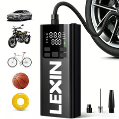 LEXIN P5 front view showing compact form and controls for easy portability