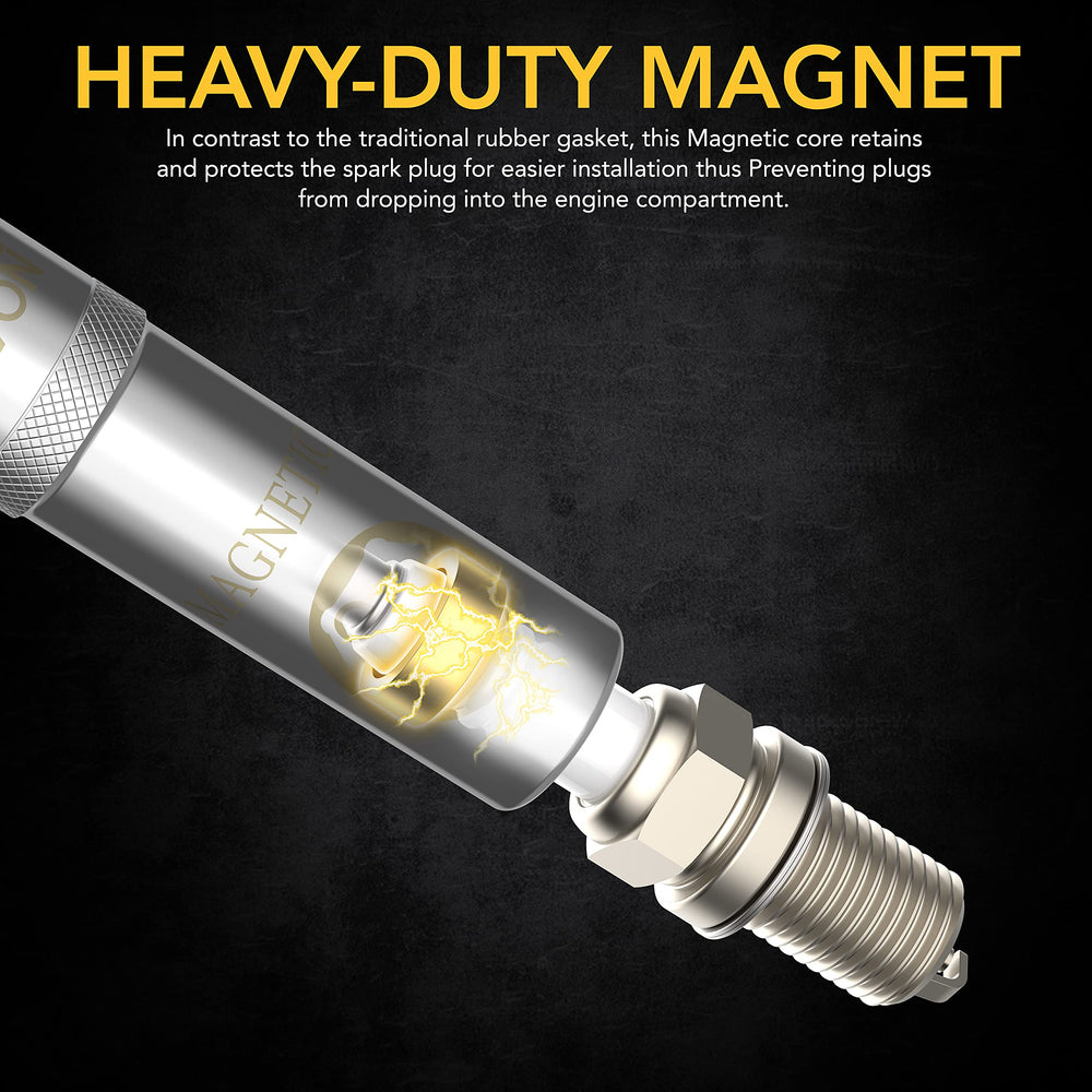LEXIVON knurled shaft detail for improved grip during low-torque operations