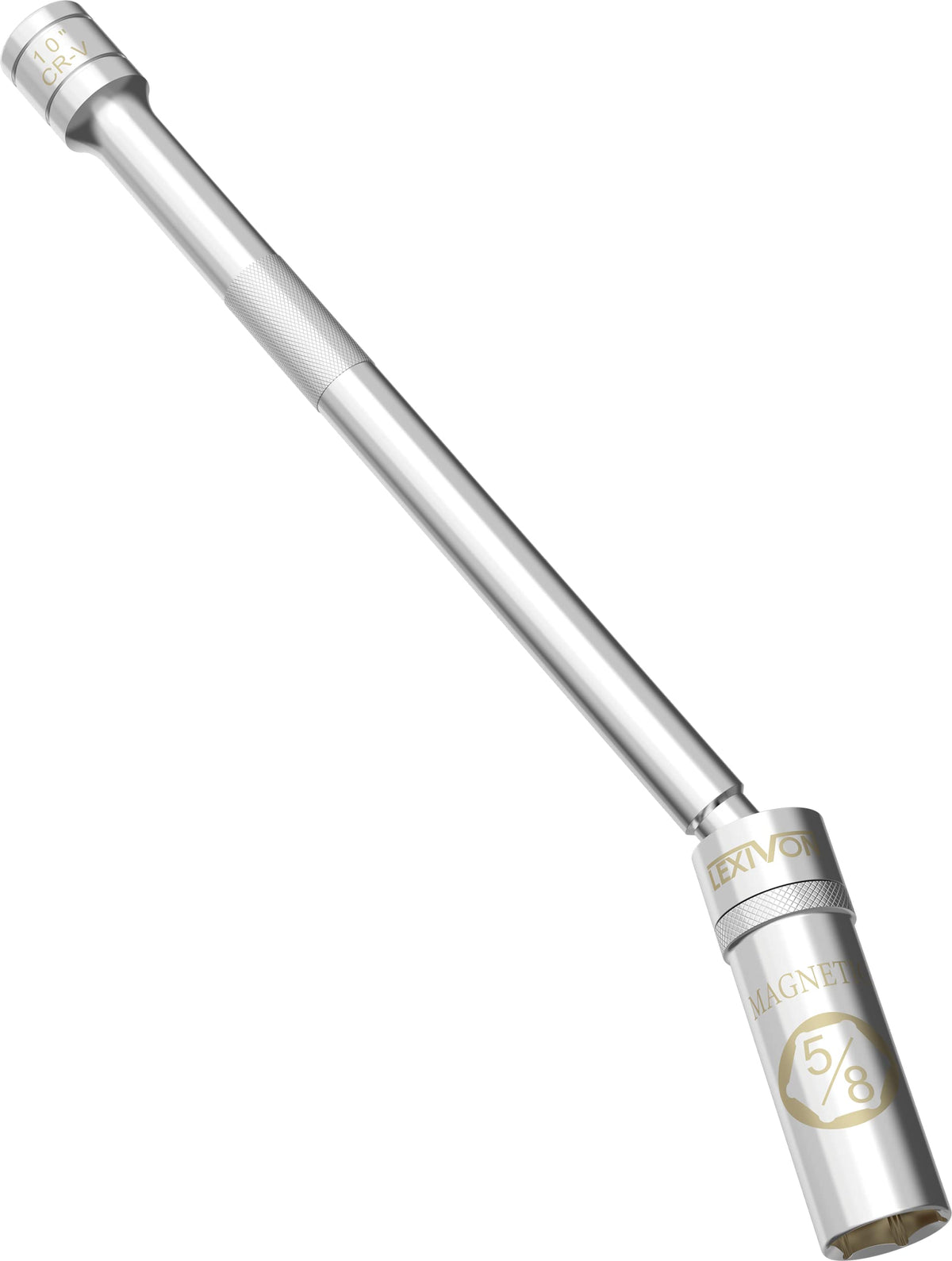 lexivon front view socket showing slim 5/8 inch profile and quick selection benefit