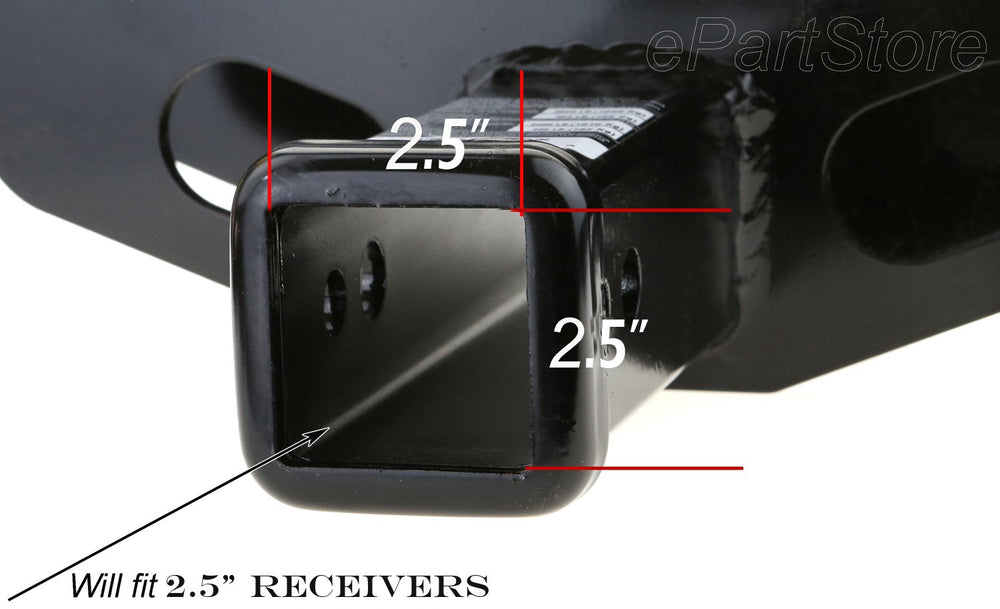 Close-up of LFPartS sleeve end showing smooth bore for secure 2 inch fit