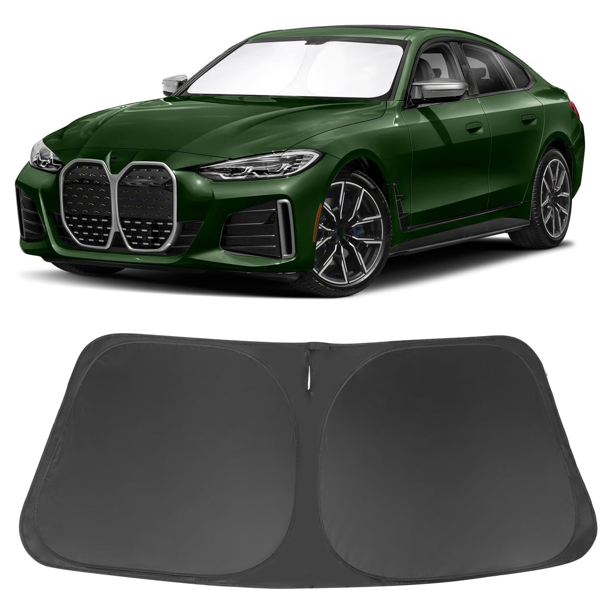 LHFLIVE front packaging for BMW i4 M50 showing fit and branding benefit