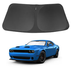 LHFLIVE front packaging showing product and fit for Dodge Challenger, protects cabin