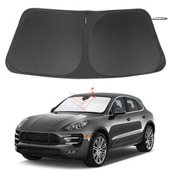 LHFLIVE front packaging showing custom-fit Macan shade and benefits