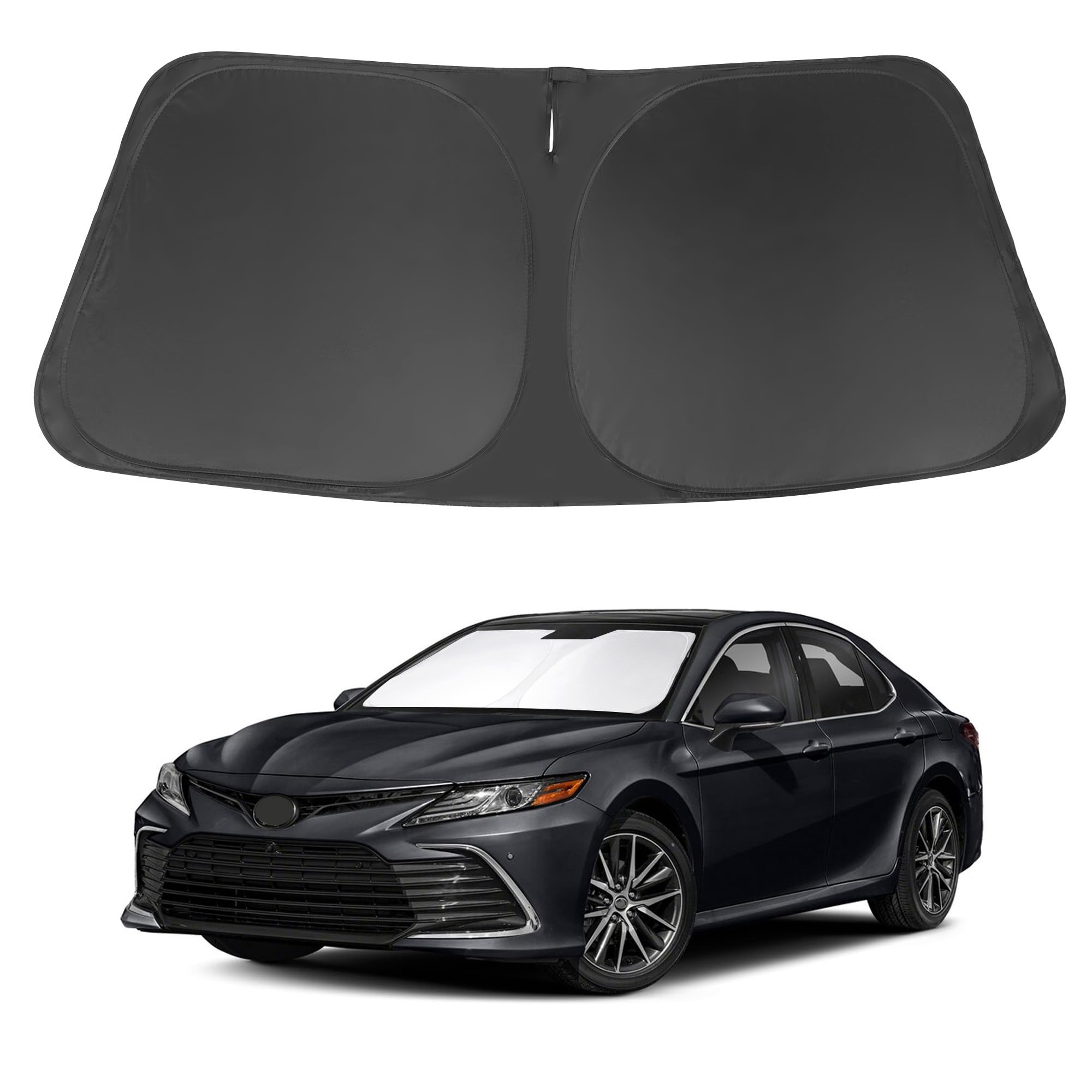 LHFLIVE front packaging image showing fit for Toyota Camry, protects interior