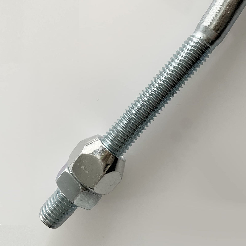 Liamoy galvanized finish close detail showing corrosion-resistant coating for marine use