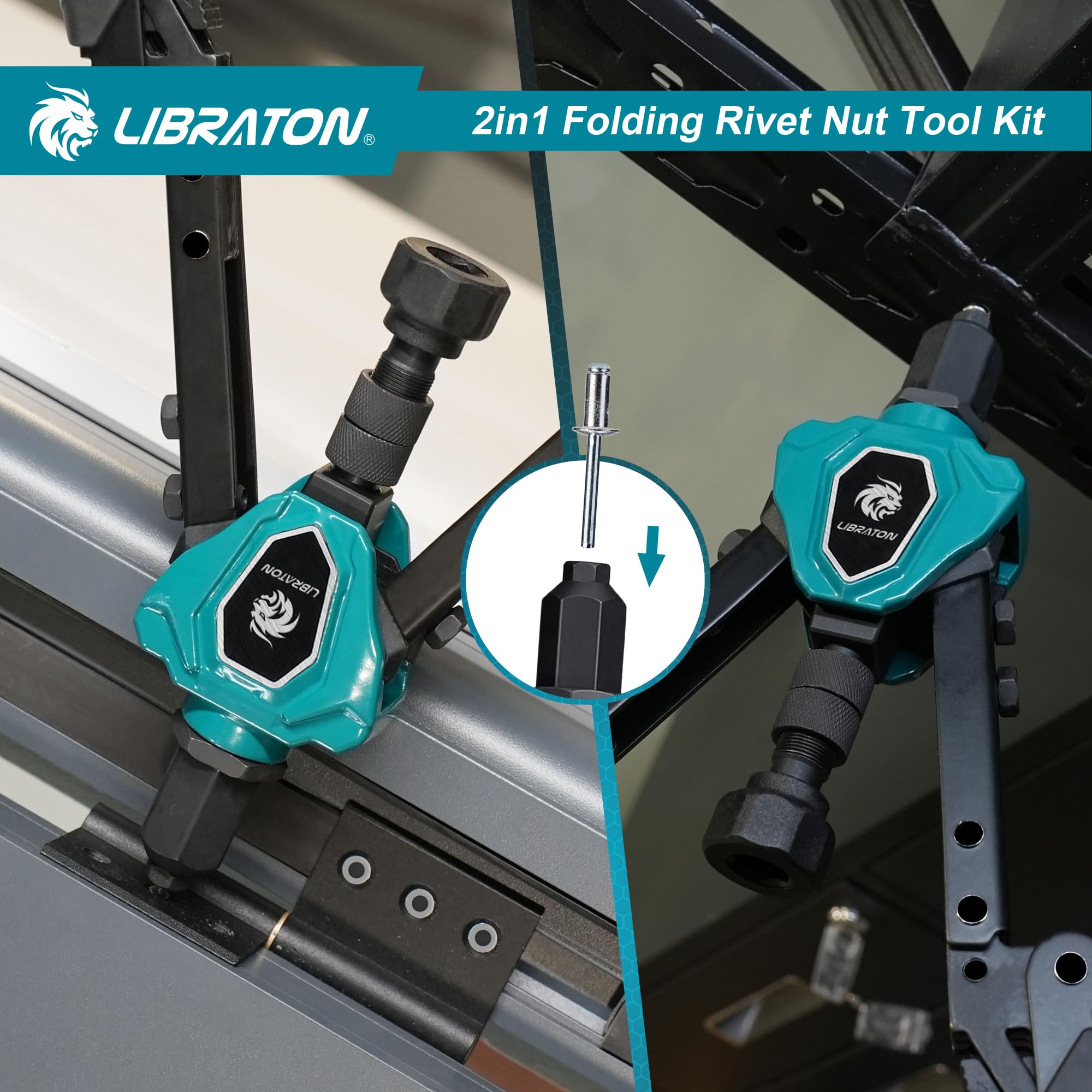 LIBRATON carrying case organized inserts protecting parts and easing storage