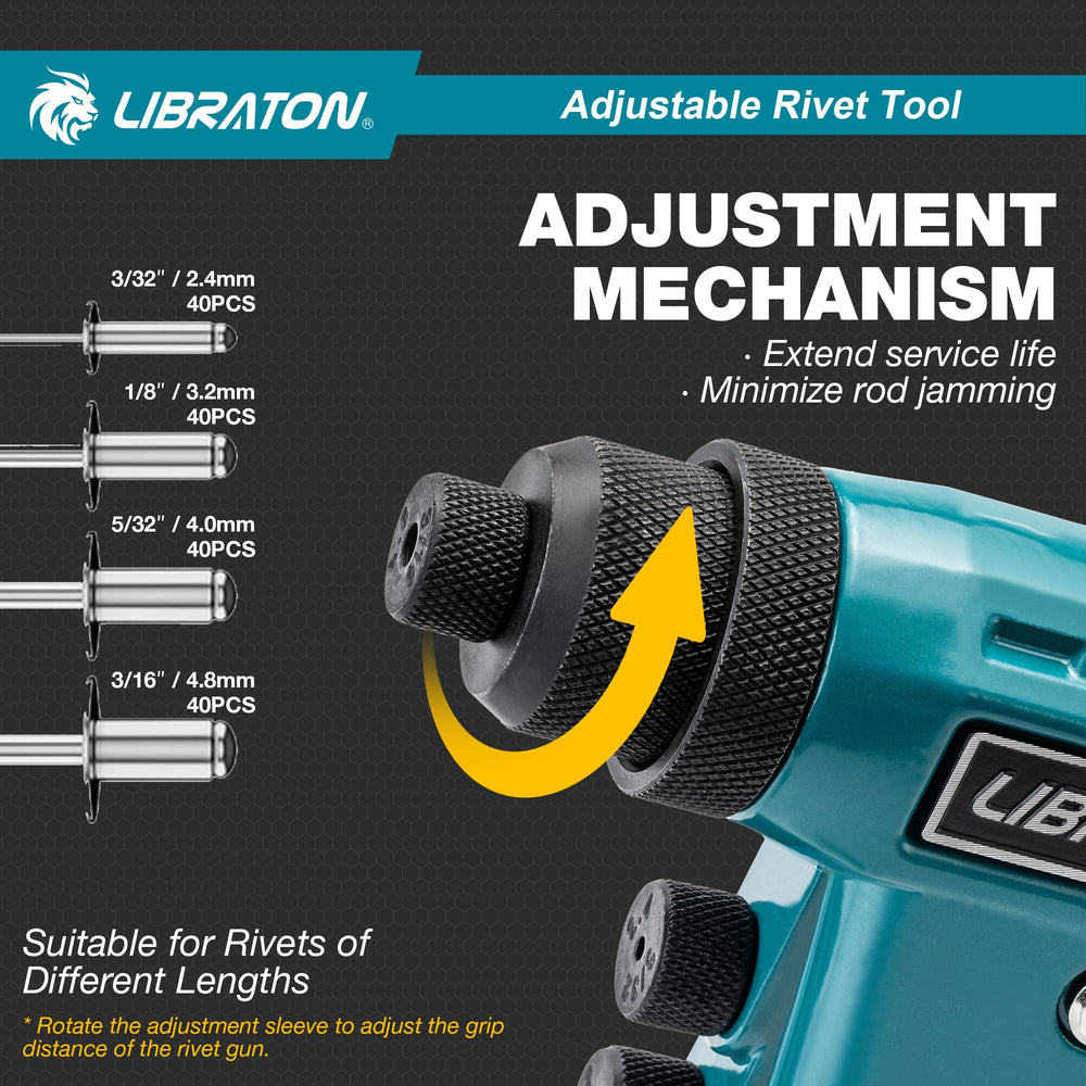 LIBRATON sturdy carrying case packed for secure transport