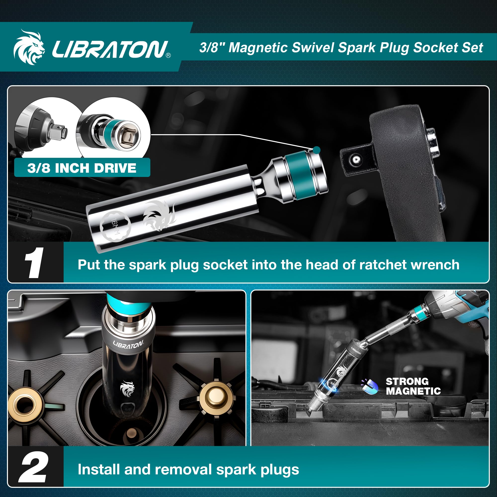 LIBRATON mirror chrome finish close-up resisting rust and simplifying cleaning
