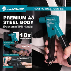 LIBRATON fastener removal pry bar pictured for safe clip extraction without damage