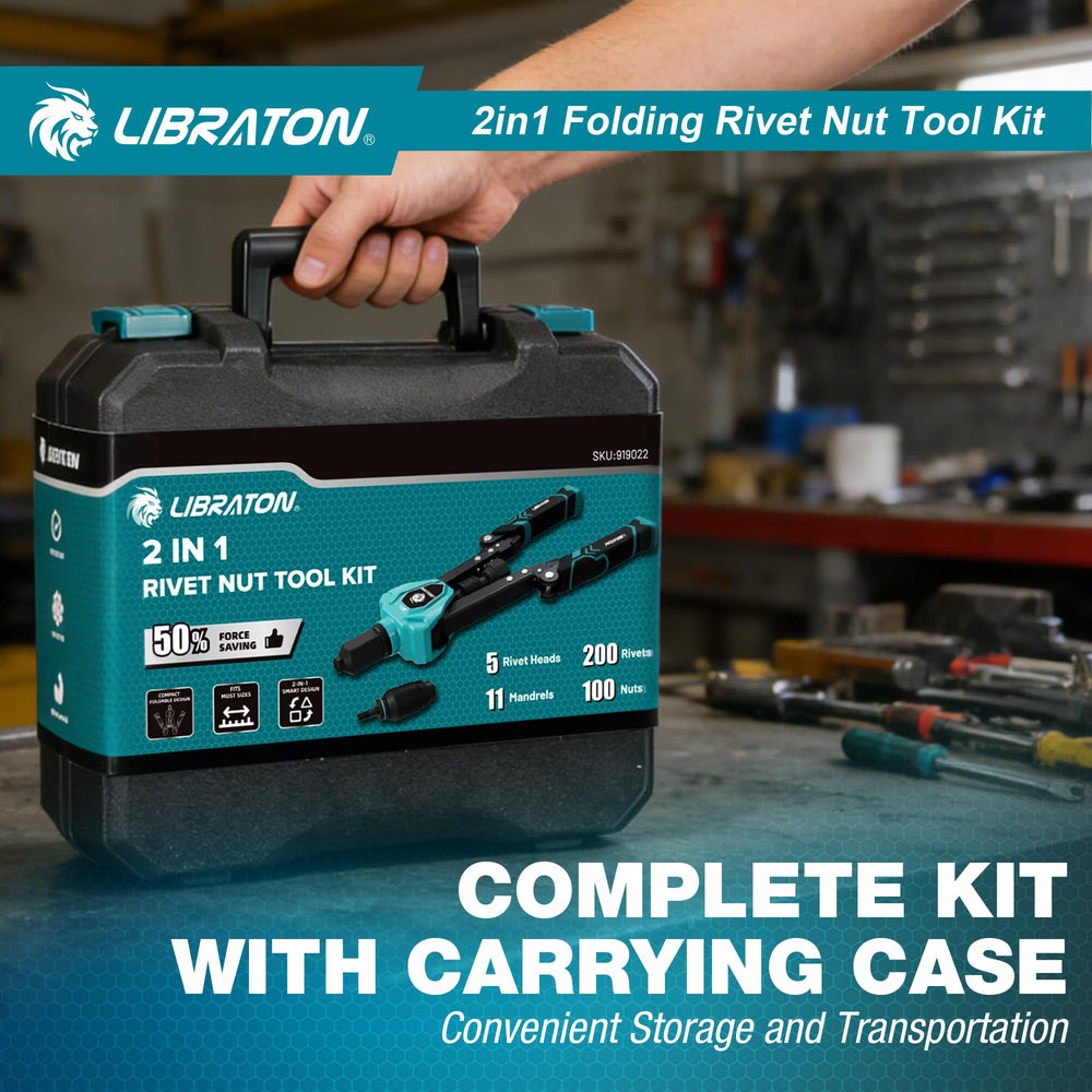 LIBRATON lifestyle workbench setup showing ready-to-use kit for DIY projects