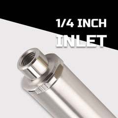 Lichamp 1/4in fittings connection demonstrating secure, leak-resistant hookup